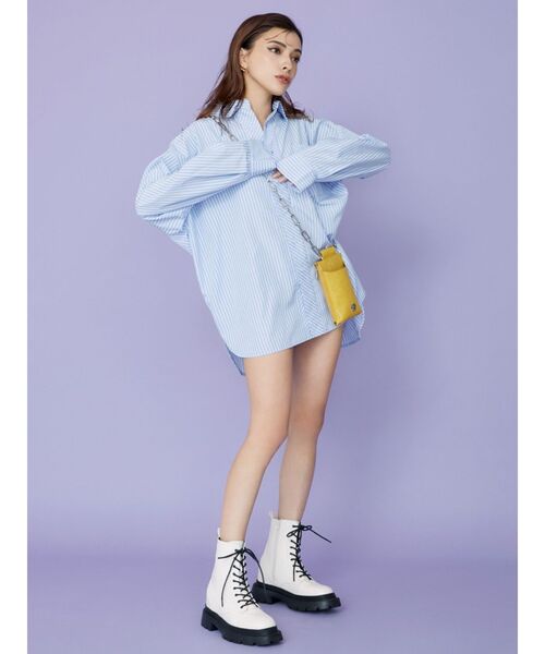 EVRIS（エヴリス）の「インソールワークブーツ（ブーツ・レディース・ブラック/ホワイト・SMALL/MEDIUM/LARGE）」の9枚目の写真