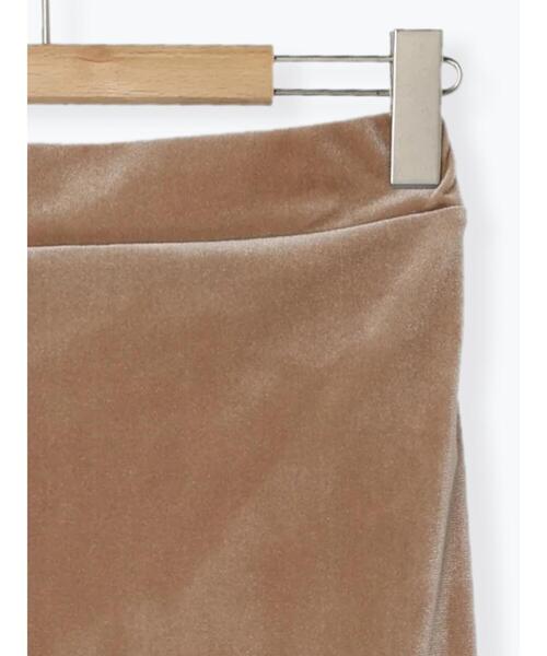 ehka sopo（エヘカソポ）の「◎ベロアタイトスカート（スカート・レディース・ベージュ/ブラウン/ブラック・ﾌﾘ-）」の16枚目の写真