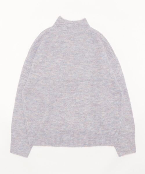 Te chichi（テチチ）の「ハイネックラメニット（ニット/セーター・レディース・ラベンダー/オフホワイト/グレー・ﾌﾘ-）」の4枚目の写真