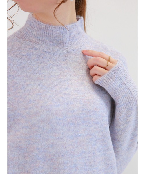 Te chichi（テチチ）の「ハイネックラメニット（ニット/セーター・レディース・ラベンダー/オフホワイト/グレー・ﾌﾘ-）」の14枚目の写真