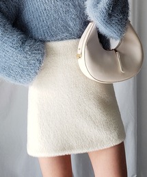 me+em select | シャギーファーミニスカート【 韓国製 】(スカート)