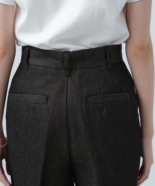 BAYFLOW（ベイフロー）の「スラックスジーンズ23SS（デニムパンツ・レディース・インディゴブルー/ブラック・SMALL/MEDIUM/LARGE）」の10枚目の写真