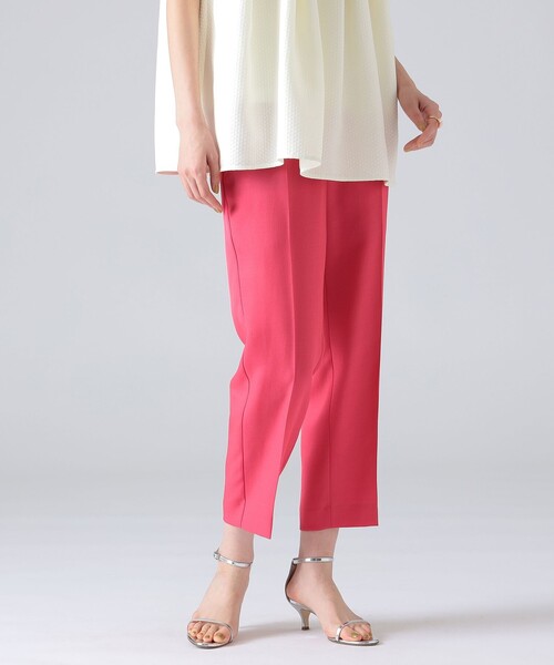 EFFE BEAMS(エッフェビームス)の「EFFE BEAMS / ドライツイル ゴムパンツ(スラックス・レディース・ピンク/ネイビー・36/38)」の19枚目の写真