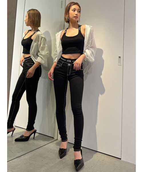 GYDA（ジェイダ）の「GYDAラインバンテージインナーパンツ（ショーツ・レディース・ブラック・FREE）」の7枚目の写真