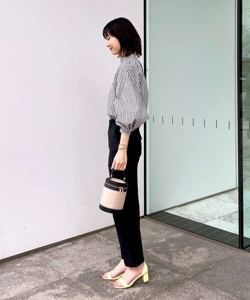 OPAQUE.CLIP（オペークドットクリップ）の「◆オーガニックコットン混ベイカーパンツ（その他パンツ・レディース・カーキ/オフホワイト/ブラック・40/36/38/34/42）」の18枚目の写真