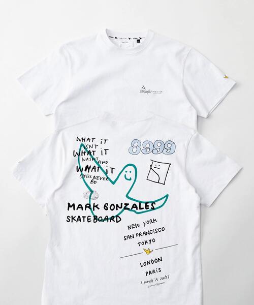 MASTER FRAME(マスターフレーム )の「(What it isNt) ART BY MARK GONZALESコラボTシャツ(Tシャツ/カットソー・メンズ・ホワイト系その他5/ホワイト系その他2/ホワイト系その他4/ホワイト系その他/ホワイト系その他3・1/2/3/4)」の3枚目の写真