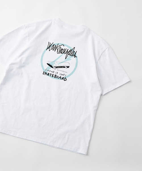 MASTER FRAME(マスターフレーム )の「(What it isNt) ART BY MARK GONZALESコラボTシャツ(Tシャツ/カットソー・メンズ・ホワイト系その他5/ホワイト系その他2/ホワイト系その他4/ホワイト系その他/ホワイト系その他3・1/2/3/4)」の12枚目の写真