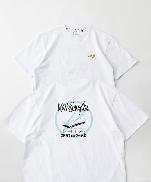 MASTER FRAME(マスターフレーム )の「(What it isNt) ART BY MARK GONZALESコラボTシャツ(Tシャツ/カットソー・メンズ・ホワイト系その他5/ホワイト系その他2/ホワイト系その他4/ホワイト系その他/ホワイト系その他3・1/2/3/4)」の10枚目の写真