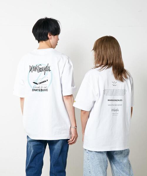 MASTER FRAME(マスターフレーム )の「(What it isNt) ART BY MARK GONZALESコラボTシャツ(Tシャツ/カットソー・メンズ・ホワイト系その他5/ホワイト系その他2/ホワイト系その他4/ホワイト系その他/ホワイト系その他3・1/2/3/4)」の6枚目の写真