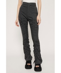 SLY | GATHER HEM FLARE PT ギャザー ヘム フレアパンツ(スラックス)