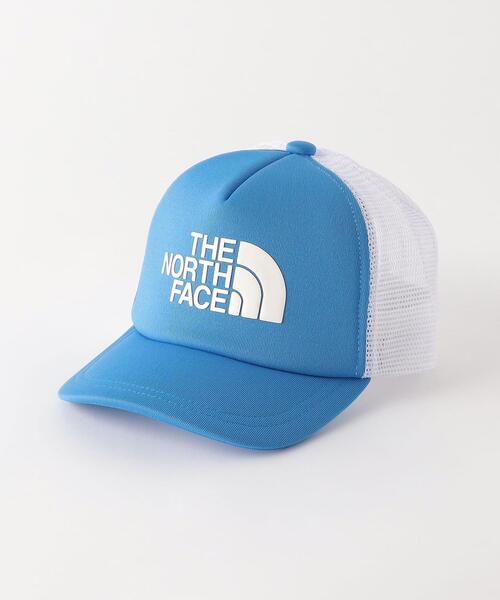 THE NORTH FACE(ザノースフェイス)の「<THE NORTH FACE> ロゴ メッシュ キャップ(キャップ・キッズ・ライトブルー/ブラック/ネイビー/ブラウン・54-56cm)」の1枚目の写真