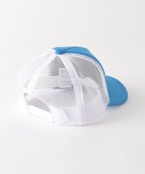 THE NORTH FACE(ザノースフェイス)の「<THE NORTH FACE> ロゴ メッシュ キャップ(キャップ・キッズ・ライトブルー/ブラック/ネイビー/ブラウン・54-56cm)」の6枚目の写真