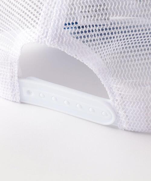 THE NORTH FACE(ザノースフェイス)の「<THE NORTH FACE> ロゴ メッシュ キャップ(キャップ・キッズ・ライトブルー/ブラック/ネイビー/ブラウン・54-56cm)」の7枚目の写真