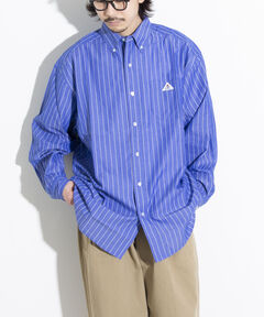【美品】HeRIN.CYE Mix-striped shirt Mix-striped shirt ミックスストライプシャツ（シャツ/ブラウス