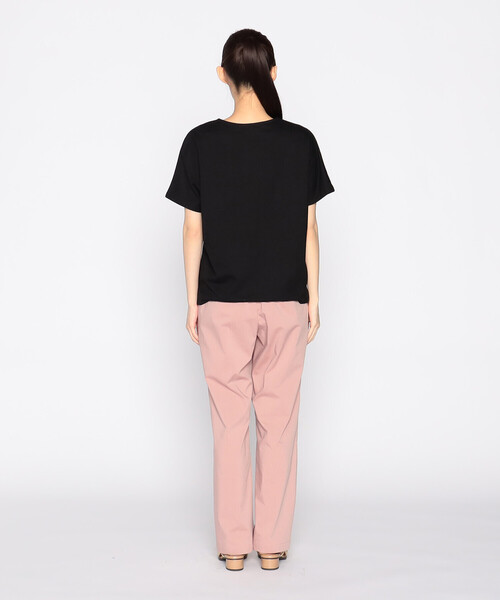 COMME CA ISM（コムサイズム）の「和柄プリント Ｔシャツ（Tシャツ/カットソー・レディース・グリーン/ホワイト/ブラック/ブルー・MEDIUM/LARGE）」の11枚目の写真