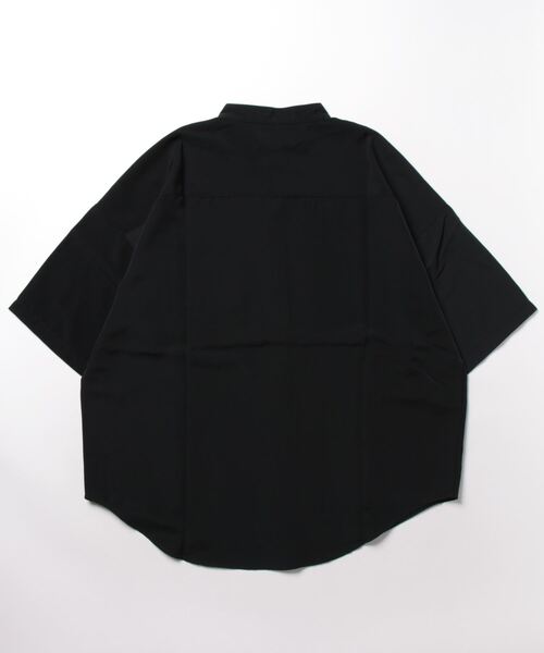 THISIS（ディスイズ）の「ビッグシルエット バンドカラーシャツ（シャツ/ブラウス・メンズ・サックスブルー/グリーン/ブラック/モカ/グレイッシュベージュ/ホワイト・X-LARGE/MEDIUM/LARGE）」の7枚目の写真