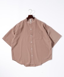 THISIS（ディスイズ）の「ビッグシルエット バンドカラーシャツ（シャツ/ブラウス）」