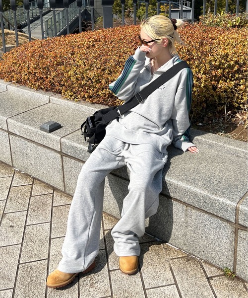 sedacle(セダクル)の「ペインタースウェットパンツ【SETUP着用可能】(スウェットパンツ・メンズ・ネイビー/パープル/杢グレー・MEDIUM/LARGE)」の8枚目の写真