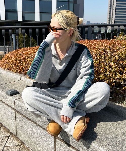 sedacle(セダクル)の「ペインタースウェットパンツ【SETUP着用可能】(スウェットパンツ・メンズ・ネイビー/パープル/杢グレー・MEDIUM/LARGE)」の9枚目の写真