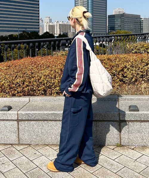 sedacle(セダクル)の「ペインタースウェットパンツ【SETUP着用可能】(スウェットパンツ・メンズ・ネイビー/パープル/杢グレー・MEDIUM/LARGE)」の15枚目の写真