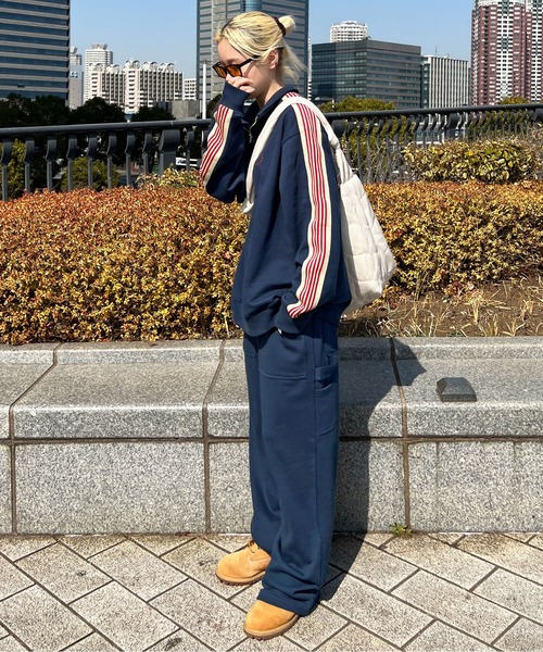 sedacle(セダクル)の「ペインタースウェットパンツ【SETUP着用可能】(スウェットパンツ・メンズ・ネイビー/パープル/杢グレー・MEDIUM/LARGE)」の16枚目の写真