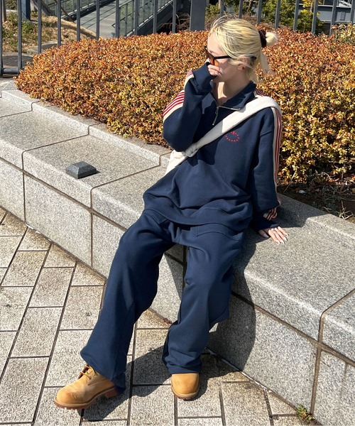 sedacle(セダクル)の「ペインタースウェットパンツ【SETUP着用可能】(スウェットパンツ・メンズ・ネイビー/パープル/杢グレー・MEDIUM/LARGE)」の18枚目の写真