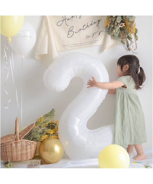 Riri⑅プロフ必読様 ⭕️2月20まで ⭕️数字バルーン かた