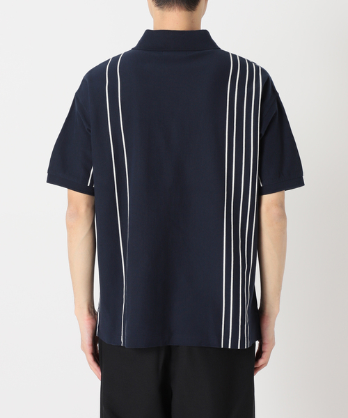 【✨定番】FREDPERRY フレッドペリー　ストライプ　ポロシャツ　ブラック セール】【FRED PERRY for JOURNAL STANDARD】別注 ストライプ