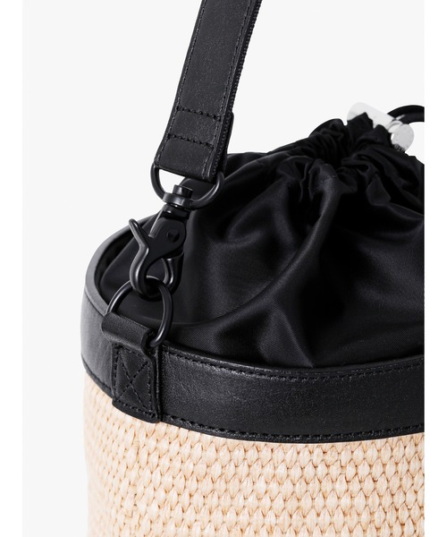Mackintosh(マッキントッシュ)の「ANNAN BUCKET RAFFIA(ショルダーバッグ・レディース・ブラック系その他・FREE)」の11枚目の写真