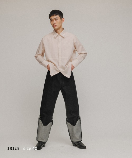 M TO R（ムウトアール）の「［SHIRTS］WAIST-SWITCHING SHIRTS（シャツ/ブラウス・レディース・キナリ/イエロー系その他3・38/40）」の9枚目の写真