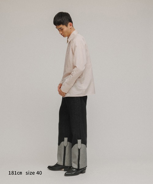 M TO R（ムウトアール）の「［SHIRTS］WAIST-SWITCHING SHIRTS（シャツ/ブラウス・レディース・キナリ/イエロー系その他3・38/40）」の13枚目の写真