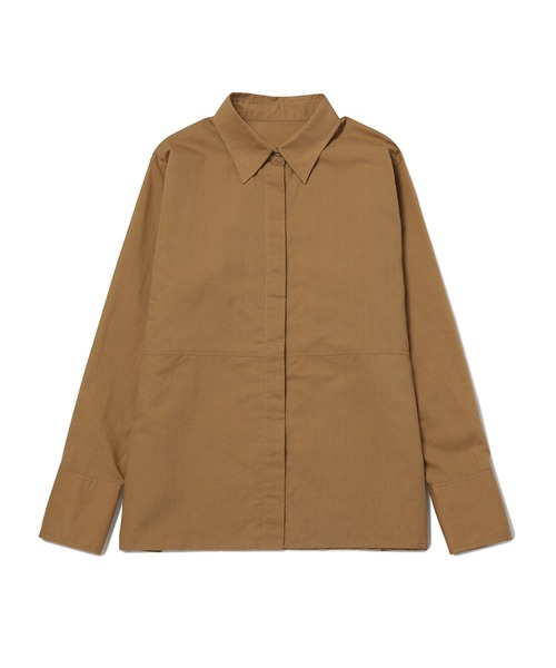 M TO R（ムウトアール）の「［SHIRTS］WAIST-SWITCHING SHIRTS（シャツ/ブラウス・レディース・キナリ/イエロー系その他3・38/40）」の11枚目の写真