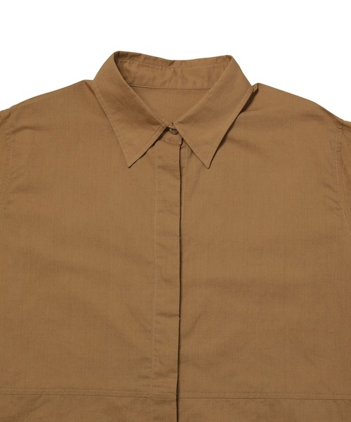 M TO R（ムウトアール）の「［SHIRTS］WAIST-SWITCHING SHIRTS（シャツ/ブラウス・レディース・キナリ/イエロー系その他3・38/40）」の22枚目の写真