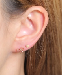 【Peony/ピオニー】/サージカルステンレス 316L ビジューピアスセット