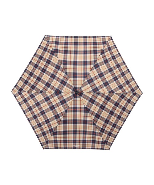 MACKINTOSH PHILOSOPHY(マッキントッシュ フィロソフィー)の「折りたたみ傘 軽量 UV ”Barbrella ハウスチェック”(折りたたみ傘・レディース・ベージュ・FREE)」の3枚目の写真
