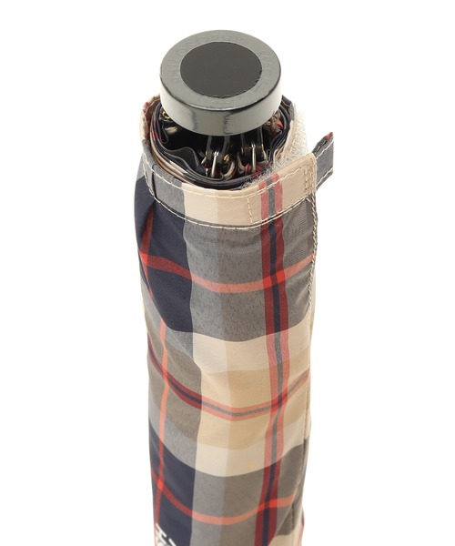 MACKINTOSH PHILOSOPHY(マッキントッシュ フィロソフィー)の「折りたたみ傘 軽量 UV ”Barbrella ハウスチェック”(折りたたみ傘・レディース・ベージュ・FREE)」の6枚目の写真