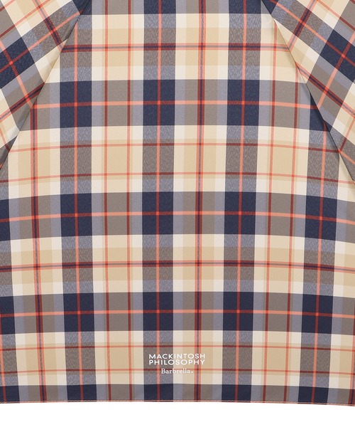 MACKINTOSH PHILOSOPHY(マッキントッシュ フィロソフィー)の「折りたたみ傘 軽量 UV ”Barbrella ハウスチェック”(折りたたみ傘・レディース・ベージュ・FREE)」の7枚目の写真