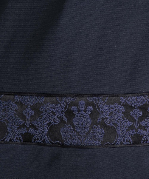 HARE（ハレ）の「ジャガードキリカエハーフZIPカット(HARE)（Tシャツ/カットソー・メンズ・ブラック/グレー/ブルー・FREE）」の13枚目の写真