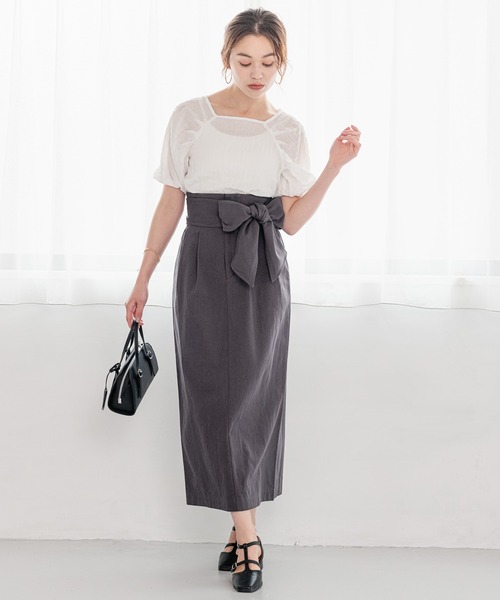 mysty woman（ミスティウーマン）の「キーチャーム付きミニボストン 961191（ボストンバッグ・レディース・バーガンディー/アイボリー/ブラック・FREE）」の17枚目の写真