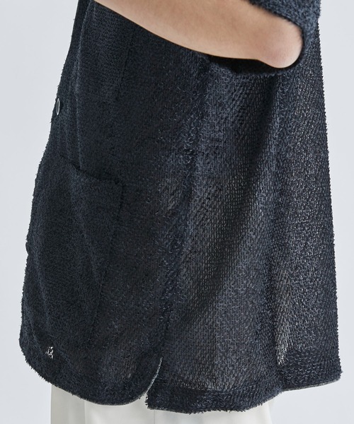 saby(サバイ)の「【saby/サバイ】PAJAMA SHIRTS JACKET S/S(シャツ/ブラウス・メンズ・ブラック・2/3)」の11枚目の写真
