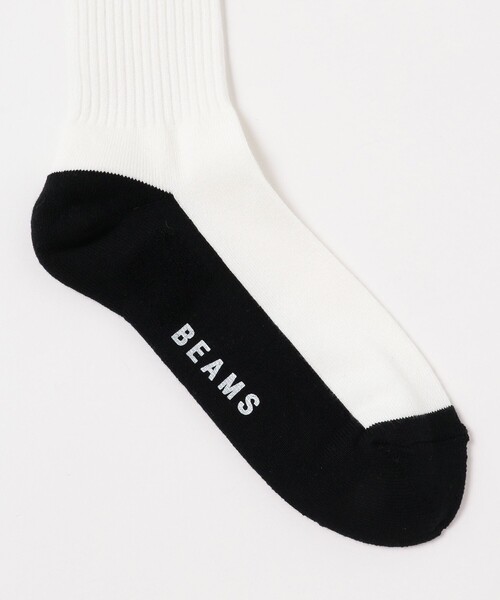 BEAMS（ビームス）の「BEAMS / スイッチ ボトム ソックス（ソックス/靴下・メンズ・ホワイト/ベージュ/グレー・ONE SIZE）」の11枚目の写真