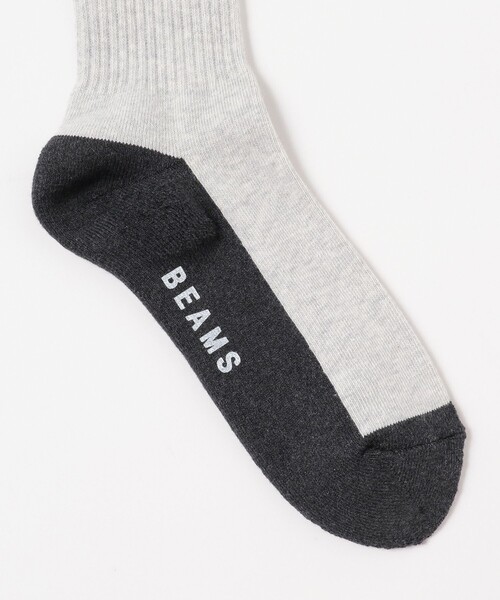 BEAMS（ビームス）の「BEAMS / スイッチ ボトム ソックス（ソックス/靴下・メンズ・ホワイト/ベージュ/グレー・ONE SIZE）」の13枚目の写真