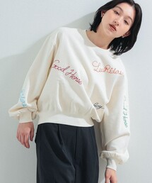 Ray BEAMS | Lee / エンブロイダリー スウェット(スウェット)