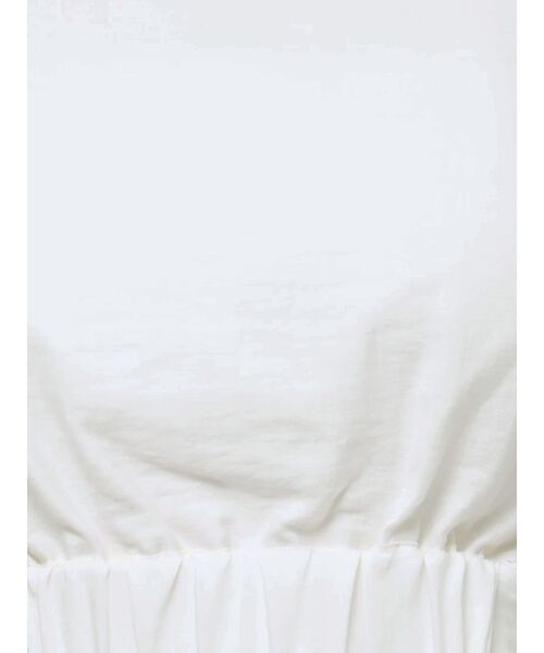 GYDA（ジェイダ）の「ハーフスリーブBACKリボンスクエアネックブラウス（シャツ/ブラウス・レディース・オリーブ/ブラック/オフホワイト・FREE）」の5枚目の写真