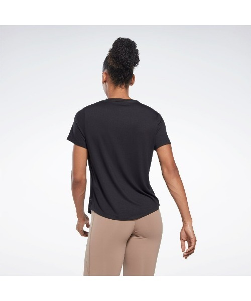Reebok(リーボック)の「ドリームブレンド Tシャツ / AC DreamBlend Tee(Tシャツ/カットソー・レディース・ブラック・LARGE/MEDIUM/SMALL/X-LARGE)」の2枚目の写真