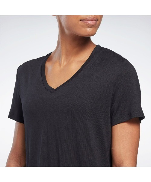 Reebok(リーボック)の「ドリームブレンド Tシャツ / AC DreamBlend Tee(Tシャツ/カットソー・レディース・ブラック・LARGE/MEDIUM/SMALL/X-LARGE)」の4枚目の写真