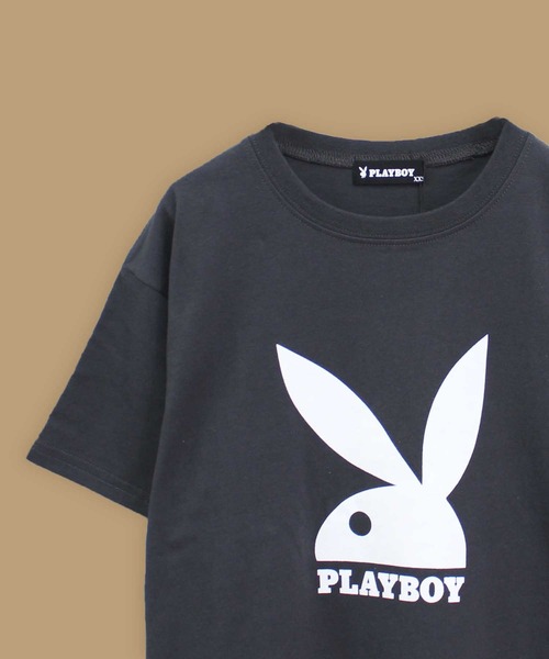 セール】PLAYBOY / プレイボーイ ビッグシルエットロゴ半袖Tシャツ（T