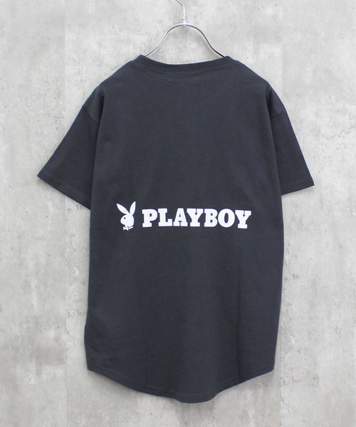 PLAYBOY / プレイボーイ ビッグシルエットロゴ半袖Tシャツ（Tシャツ
