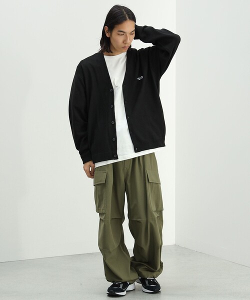 PENNEYS（ぺニーズ）の「PENNEY'S × BEAMS HEART / FOX ワンポイント カーディガン（カーディガン/ボレロ・メンズ・イエロー系その他5/ブルー/ミント/ブラック・SMALL/MEDIUM/LARGE）」の21枚目の写真