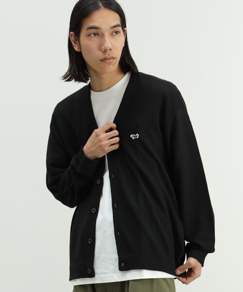 PENNEYS（ぺニーズ）の「PENNEY'S × BEAMS HEART / FOX ワンポイント カーディガン（カーディガン/ボレロ・メンズ・イエロー系その他5/ブルー/ミント/ブラック・SMALL/MEDIUM/LARGE）」の20枚目の写真